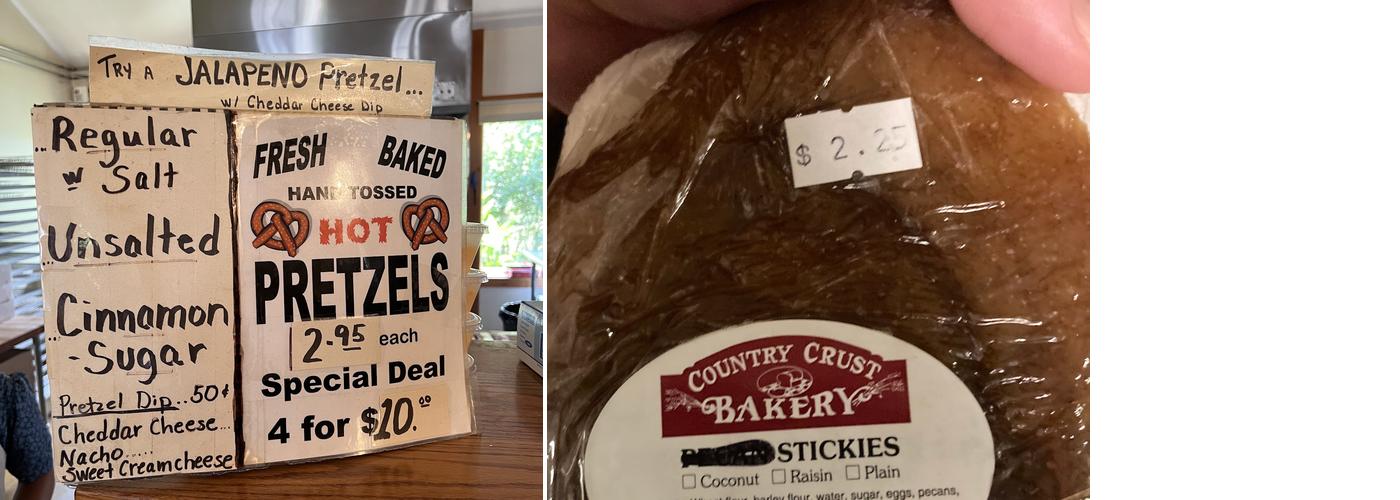 Country Crust Bakery Menu