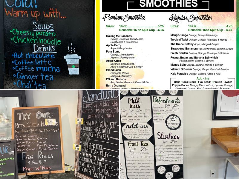 Fresh Express Menu