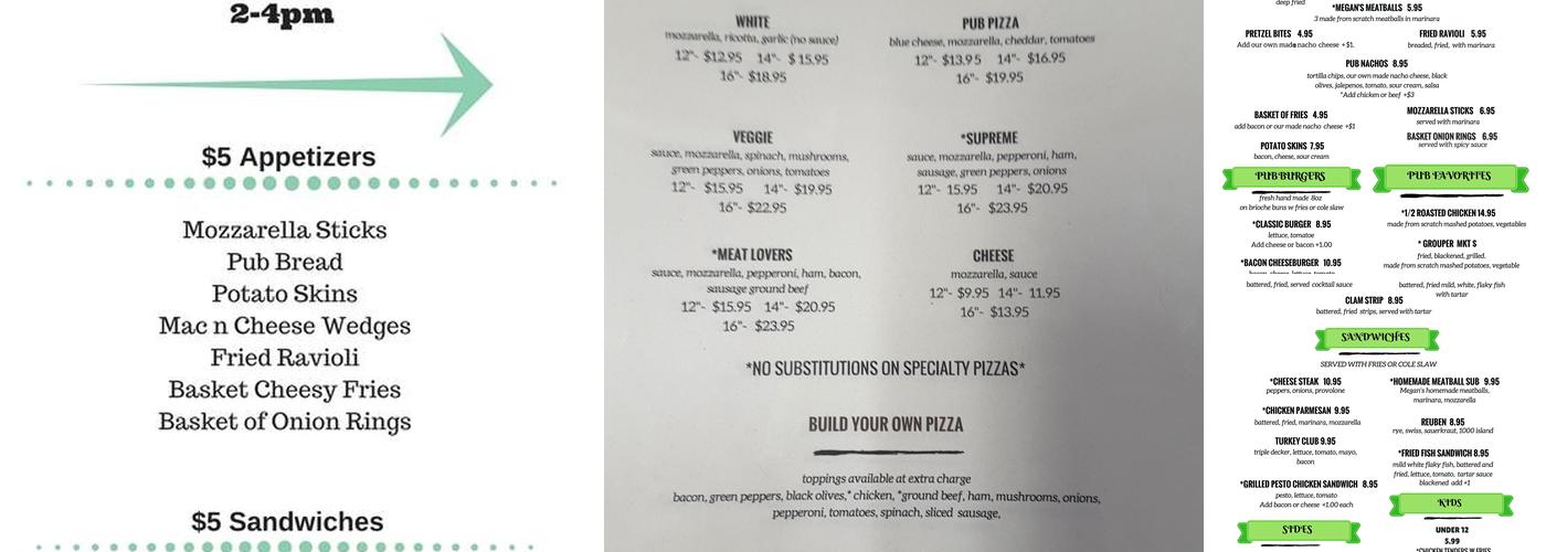 Manhattan Cafe & Deli Menu