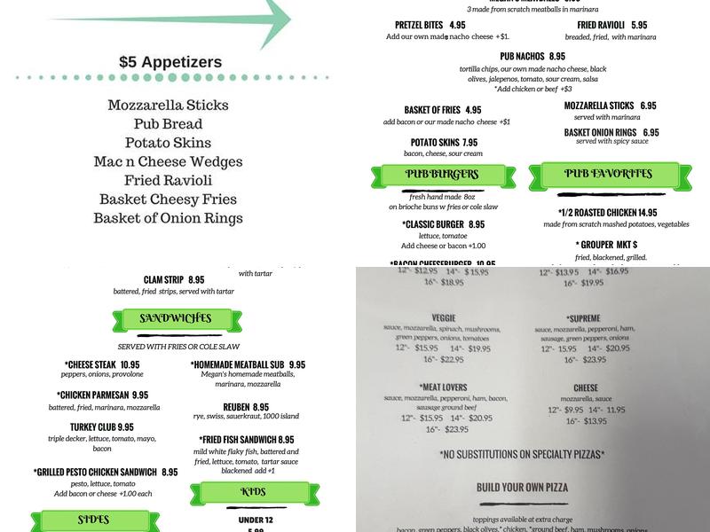 Manhattan Cafe & Deli Menu