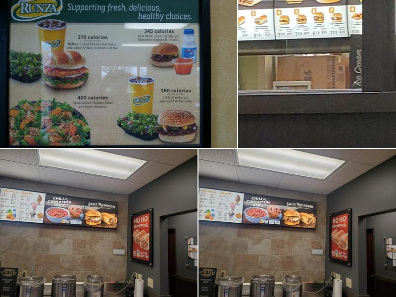 Runza Restaurant Menu