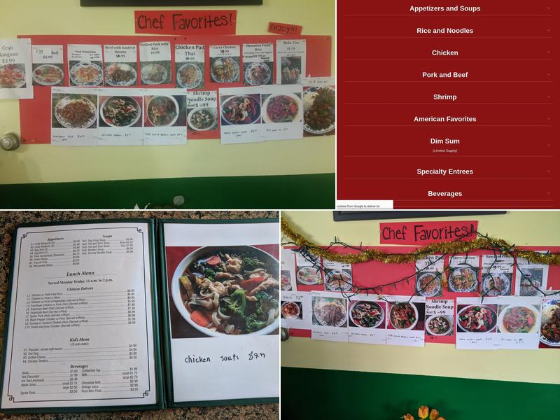 Lisa's Kitchen Menu