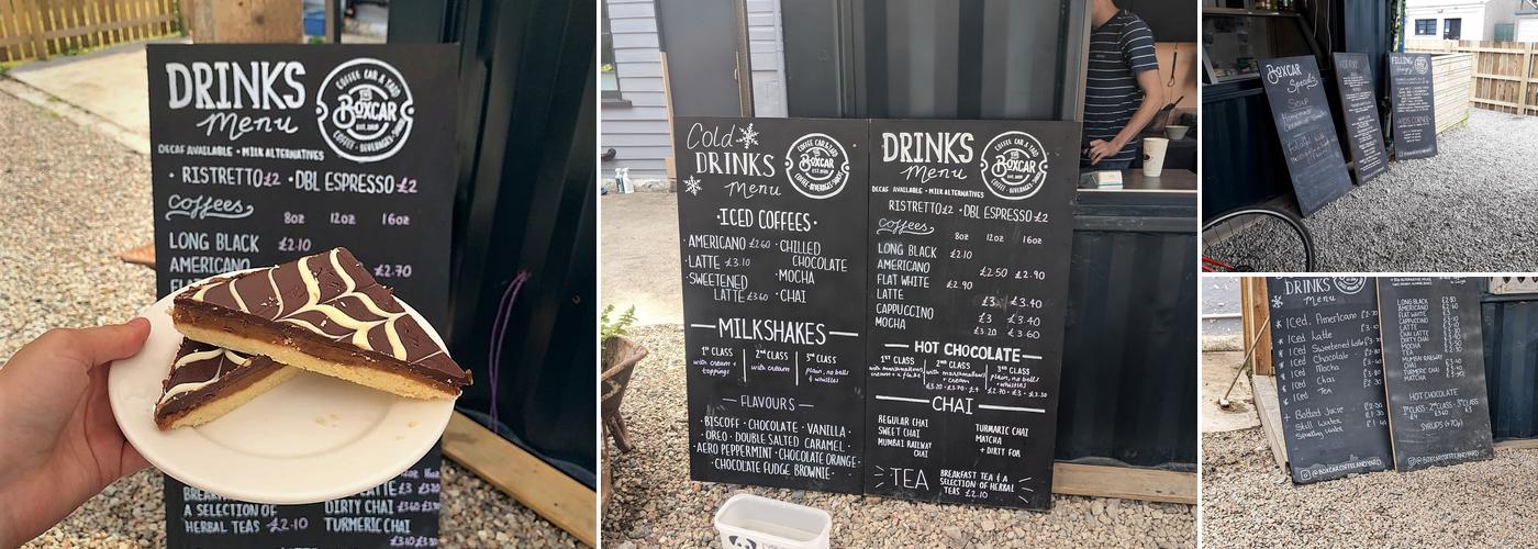 Boxcar Coffee & Yard Menu