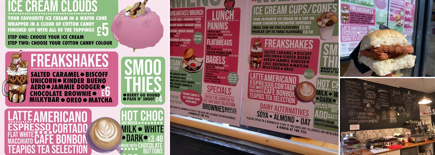 The Long Dog Café Menu