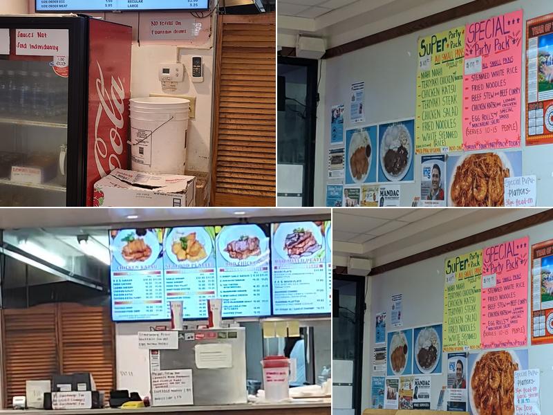 Islander Drive Inn Menu