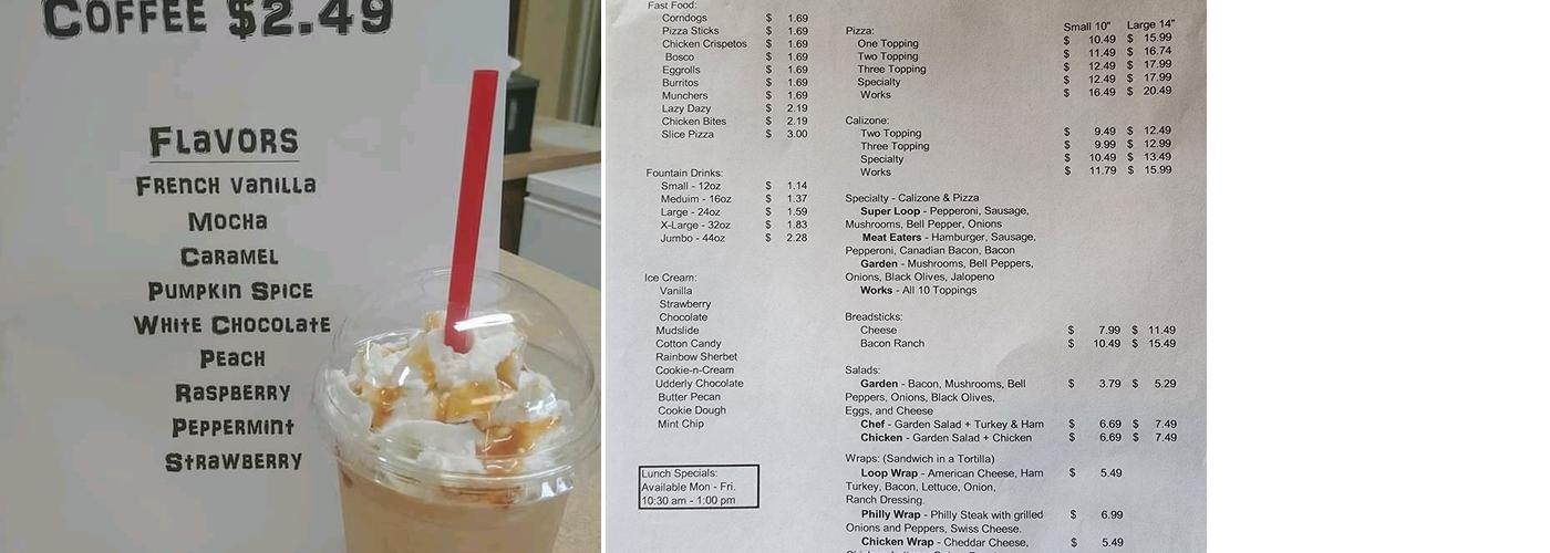 Loop Pizza Grill Menu