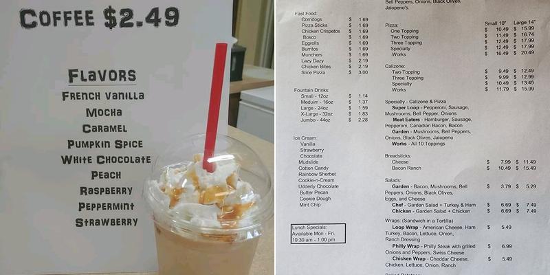 Loop Pizza Grill Menu