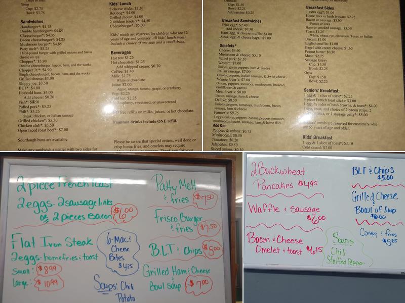 RustySpoon Menu