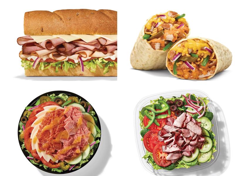 Subway Menu