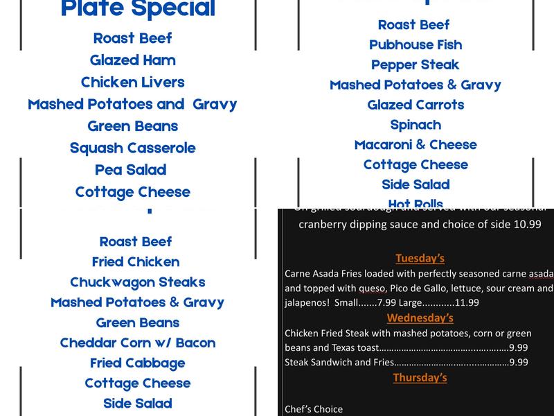 Vici Restaurant Menu
