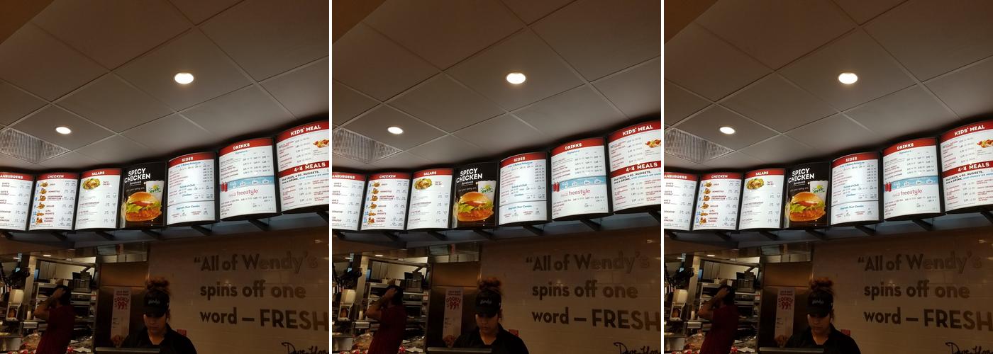 Wendy's Menu