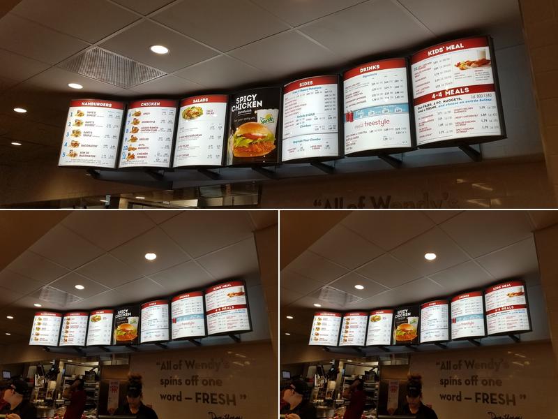 Wendy's Menu