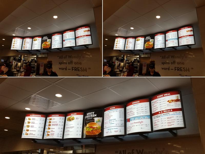 Wendy's Menu