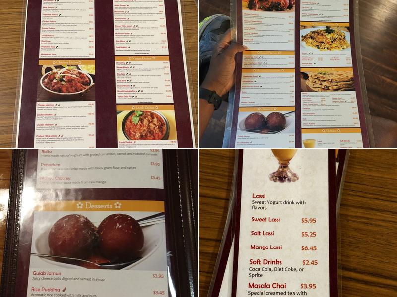 Kamana Kitchen Menu