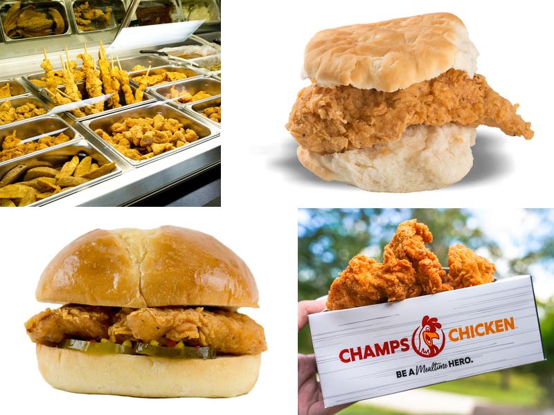 Champs Chicken 150 Camelia St, Royal City