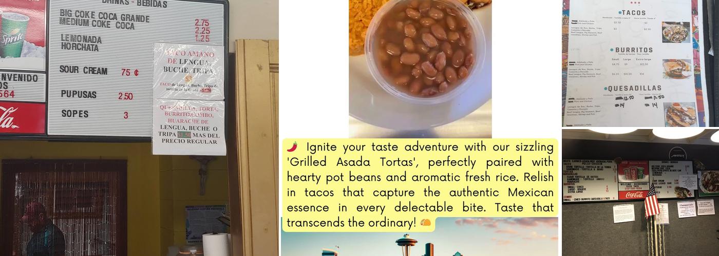 Rich Tacos Menu