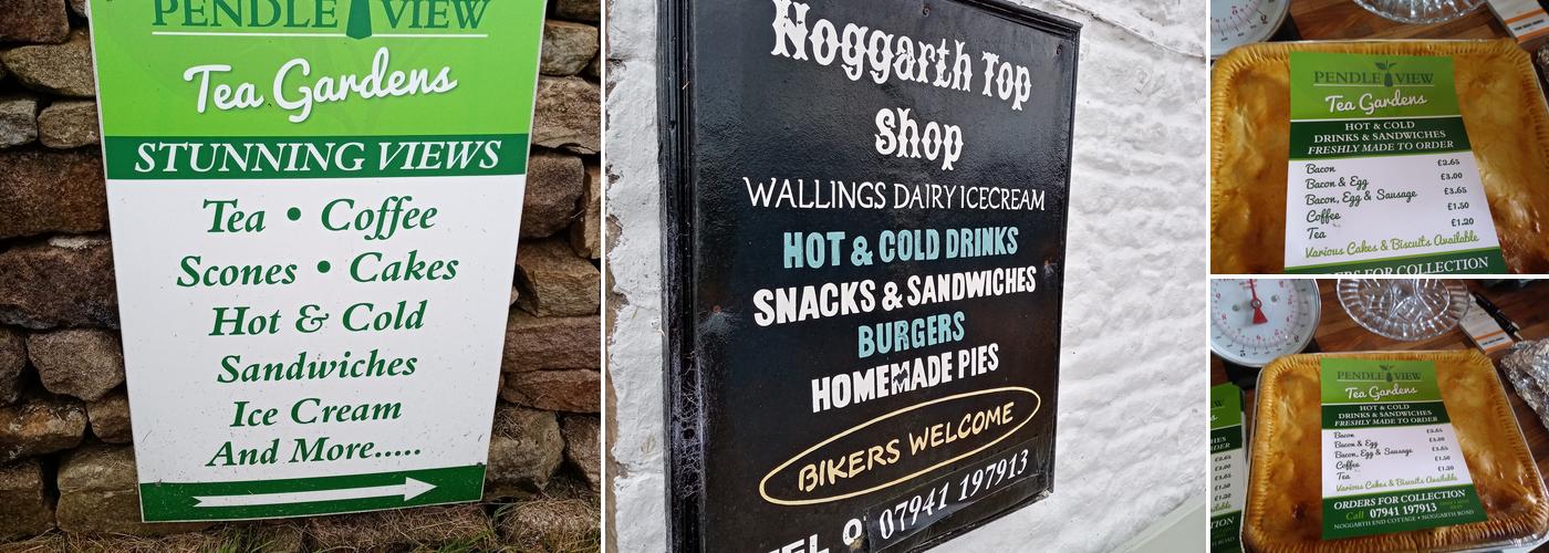 Noggarth Tea Gardens Menu