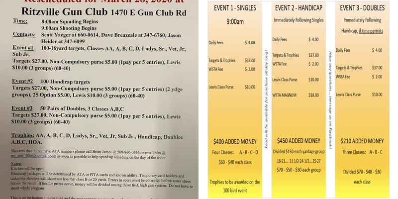 Othello Trap Club Menu