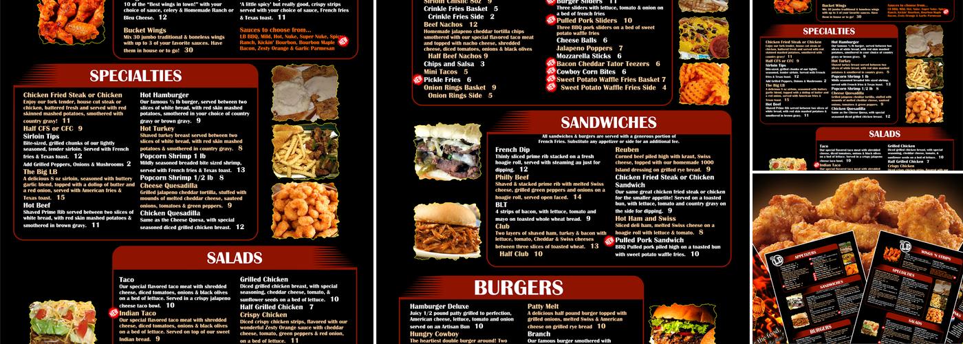 The LB - Longbranch Menu