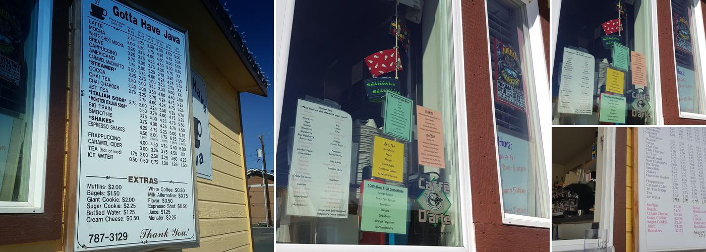 Gotta Have Java Menu