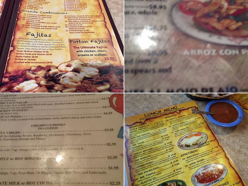 El Porton Restaurant Menu