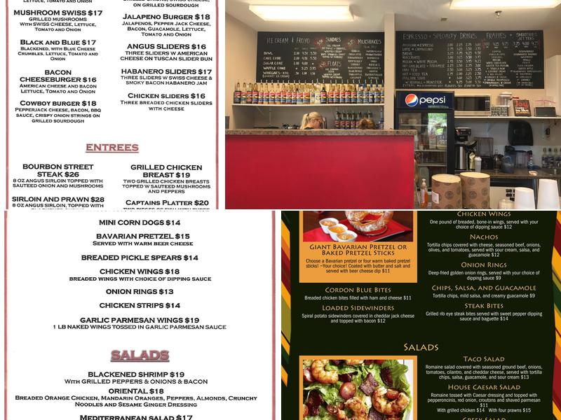 Sunfire Grill Menu