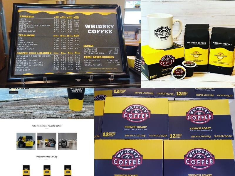 Whidbey Coffee Menu
