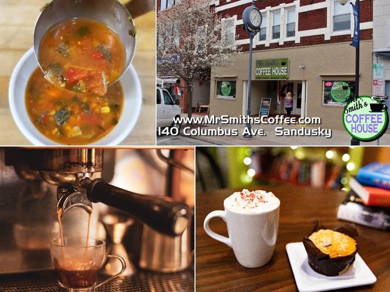 Mr. Smith's Coffee House 140 Columbus Ave, Sandusky