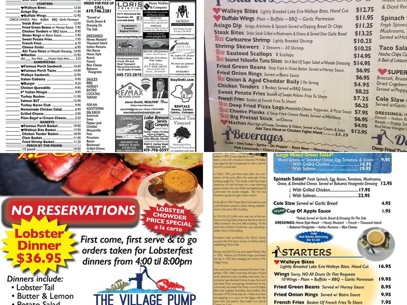 The Village Pump Menu