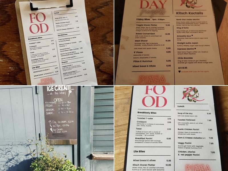 Kitsch Coffee and Wine Bar Menu