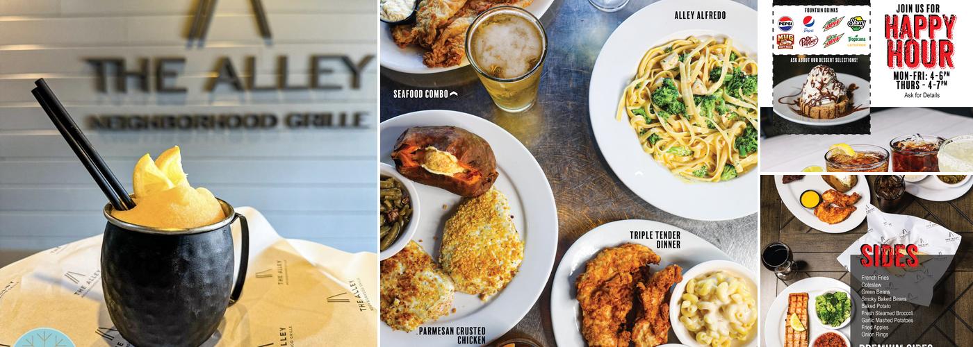 The Alley Neighborhood Grille Menu