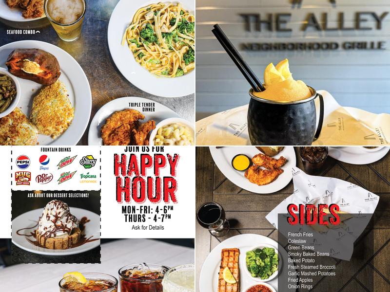 The Alley Neighborhood Grille Menu