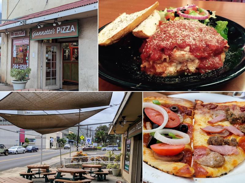 Giannotto’s Pizza 2050 Main St Unit 1A, Wailuku