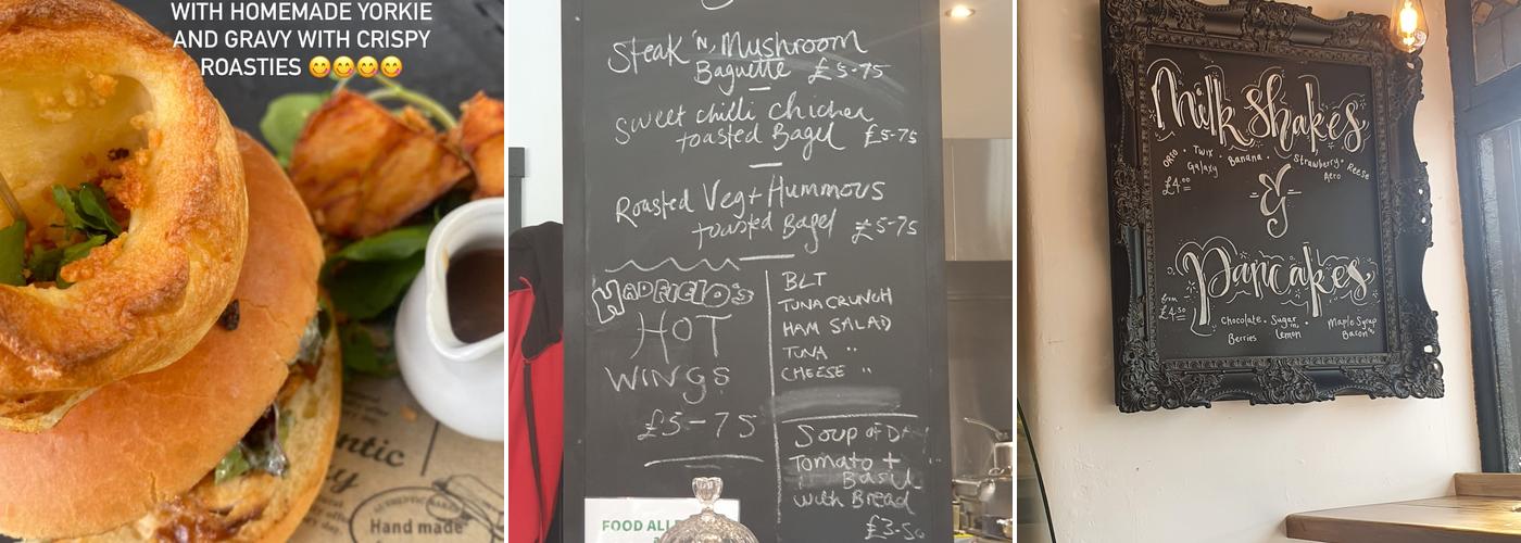 Hadfield’s Cafe Menu