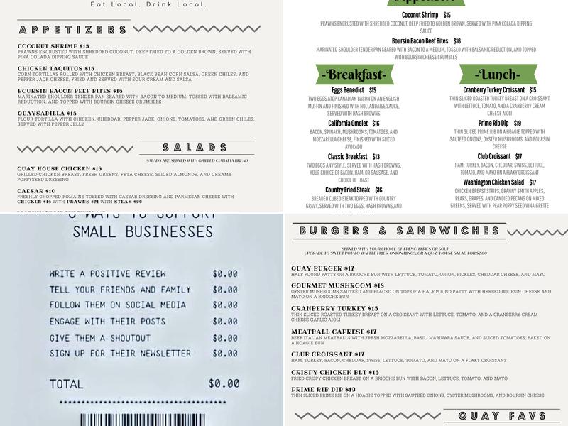 Quay Menu