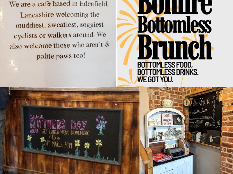 The Drop Off Cafe Menu