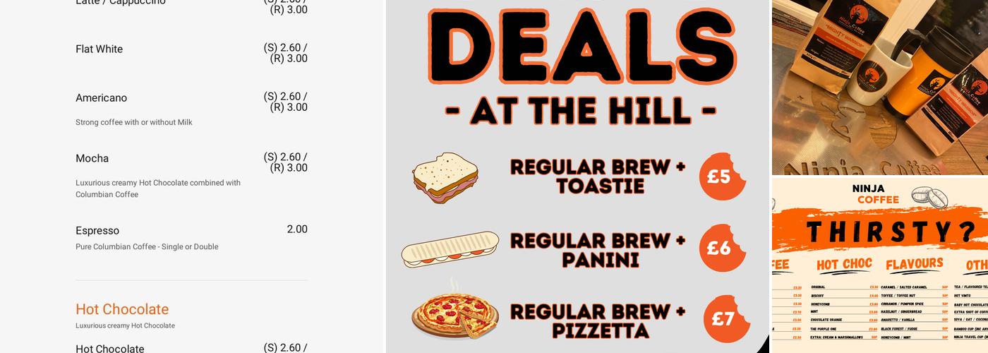 Ninja Coffee Menu