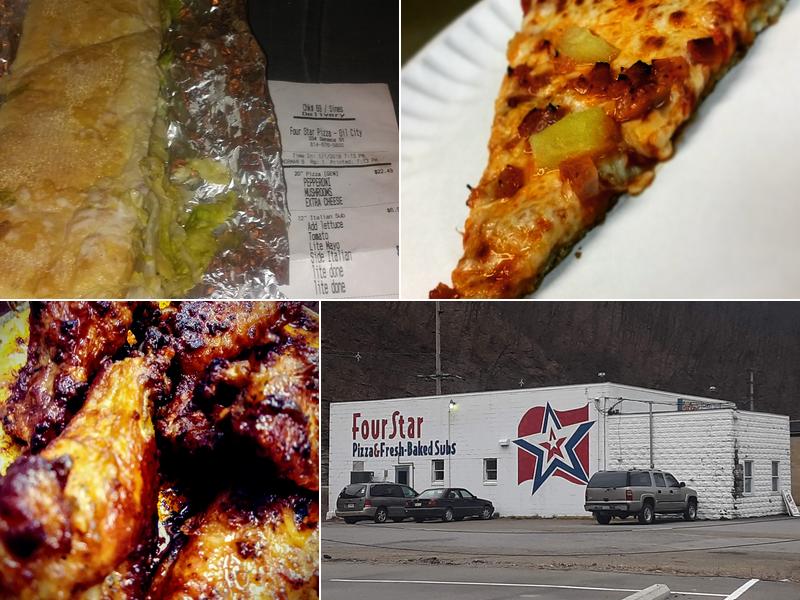 Four Star Pizza 334 Seneca St, Oil City