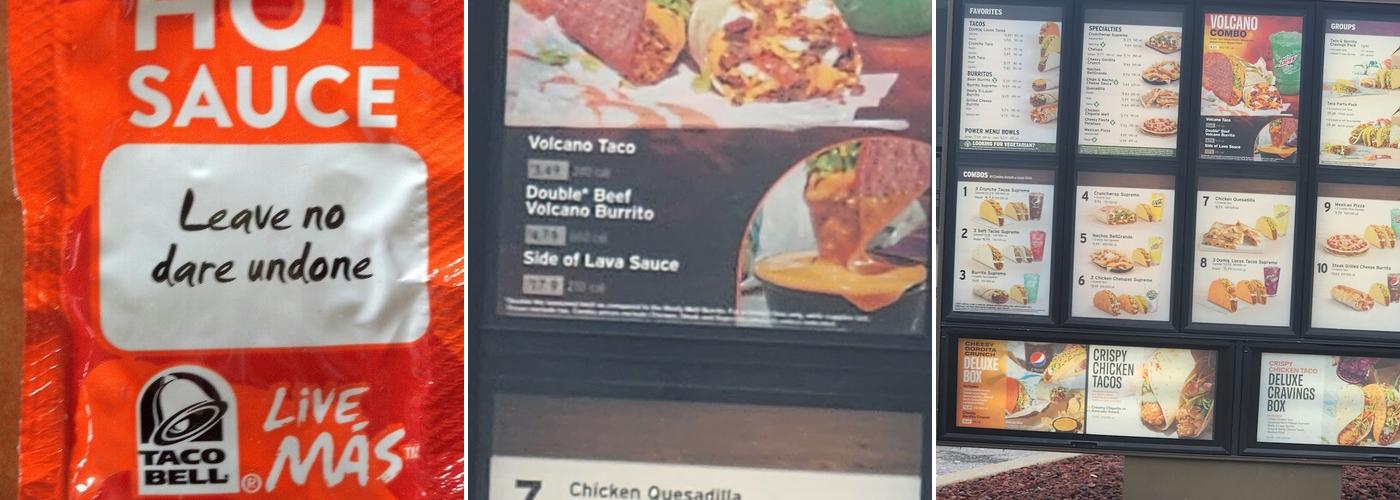 Taco Bell Menu