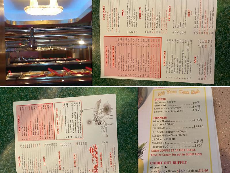 Jumbo Buffet Menu