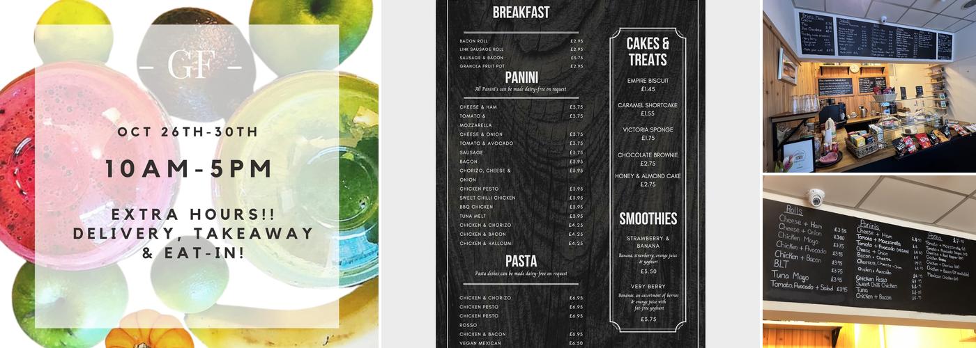 GF Café Menu