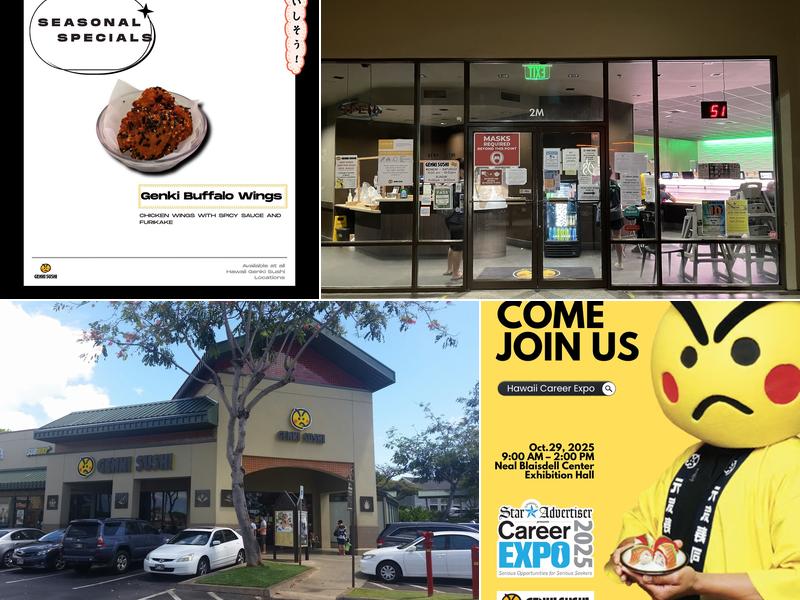 Genki Sushi USA. 94-799 Lumiaina St SP.201 BLDG.2 SP12, Waipahu