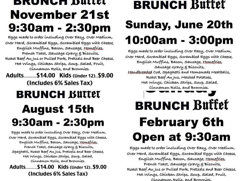 The Olde Salt Restaurant Menu