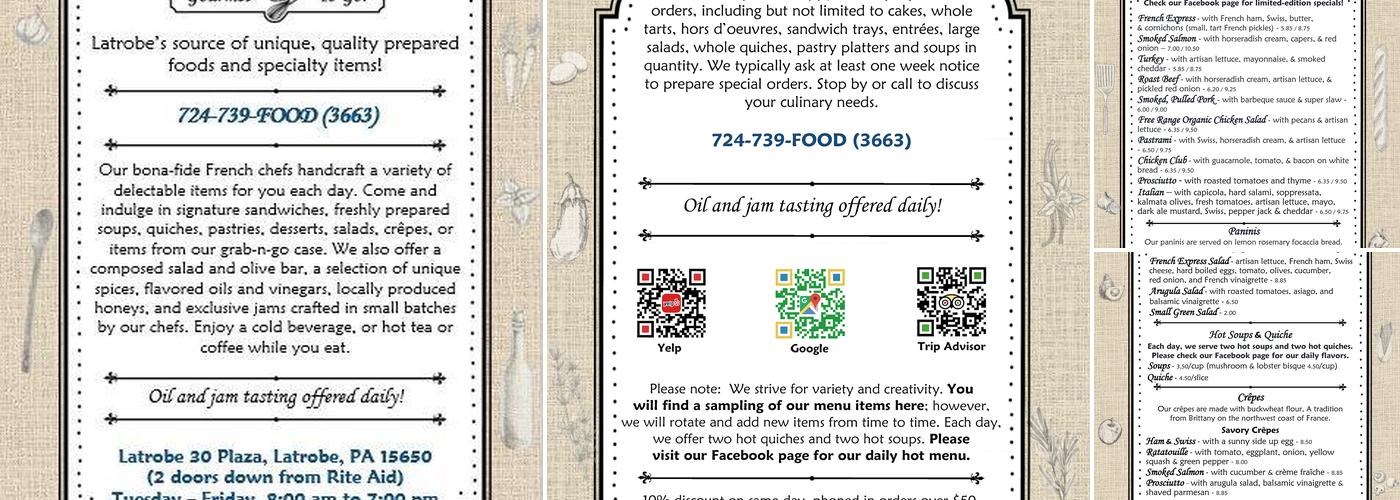 French Express Menu