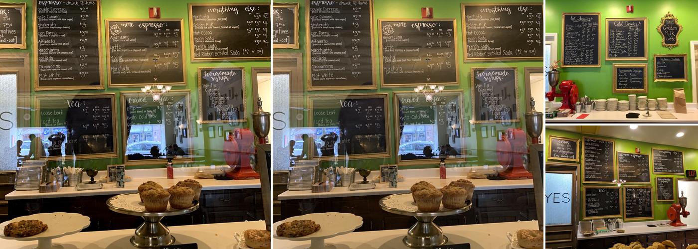 The White Rabbit Cafe and Patisserie Menu