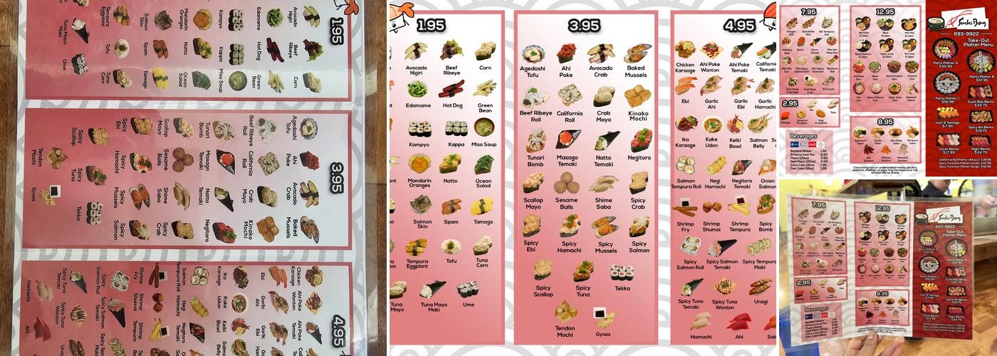 Sushi Bay Menu