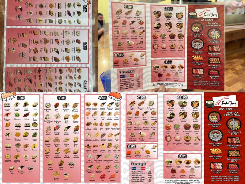 Sushi Bay Menu