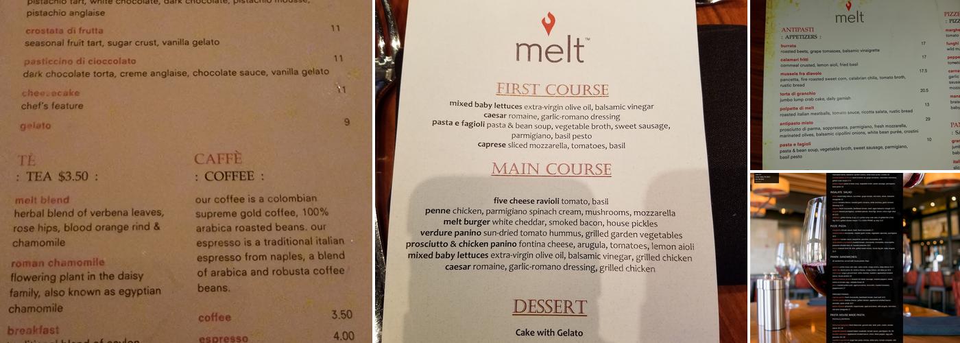 Melt Menu