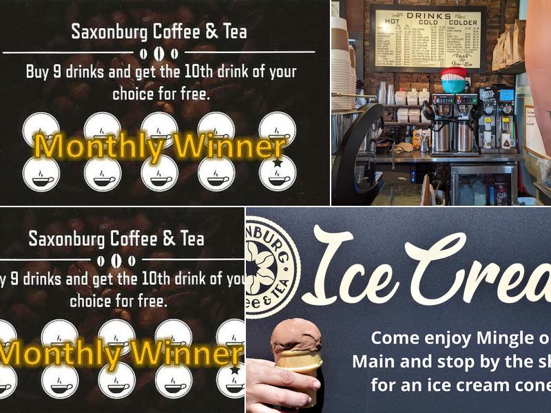 Saxonburg Coffee & Tea Menu