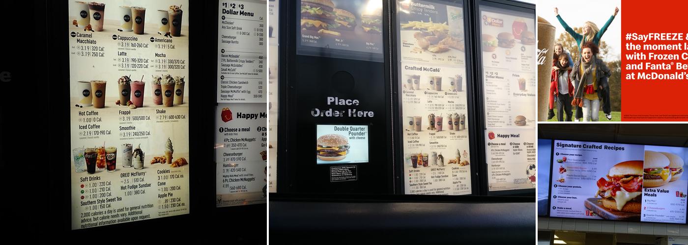 McDonald's Menu